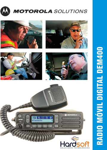 Imagen 2 de 2 de Radio Motorola Dem 400