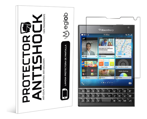 Protector Mica Pantalla Para Blackberry Passport