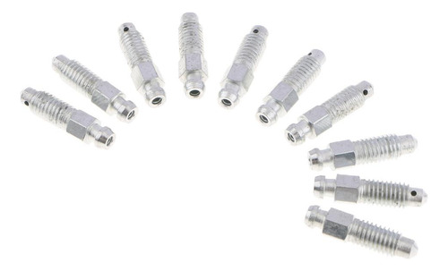 3 X 10pcs M8 * Tornillos De Purga Del Calibrador Del Pezón