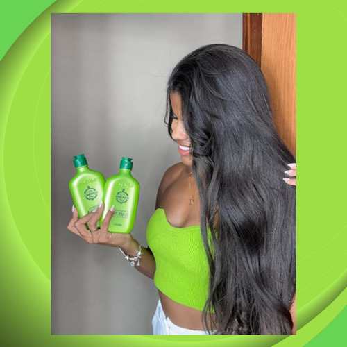 Shampoo E Condicionador De Babosa E Azeite Nutrição Original
