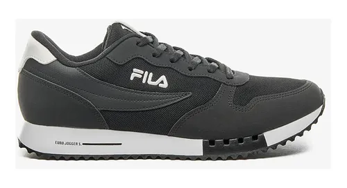 Tênis Fila Euro Jogger Sport Masculino Preto