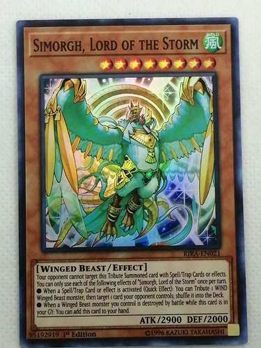 Super Yugioh Simorg, Lord Of Storm
