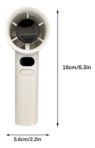 Ventilador Portátil M De Velocidad Variable, Turbina Silenci