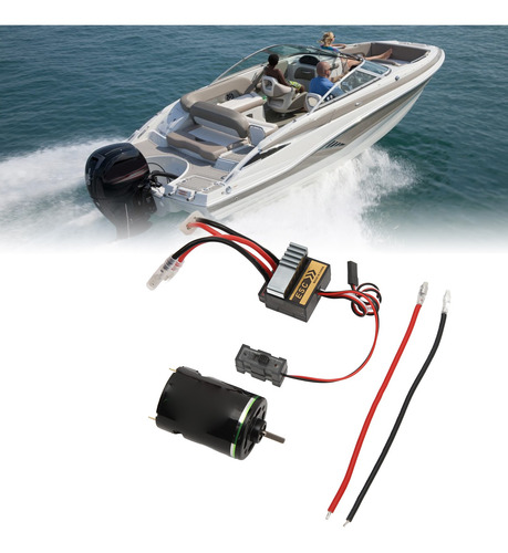 Motor Cepillado 540 Brush 320a Esc, Resistente Al Agua, Alto