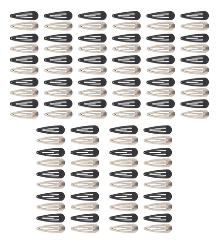 Pinzas Para El Pelo, 100 Unidades, De Metal Grueso Y Durader