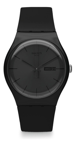 Reloj Swatch Black Rebel Suob702 | Original Envío Gratis