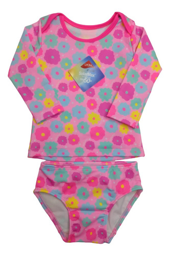 Malla Conjunto Bebe Elemento C/ Filtrosolar Uv50 Certificado