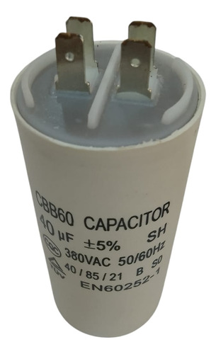 Capacitor De Marcha Para Aire Acondicionado 40uf 380vac