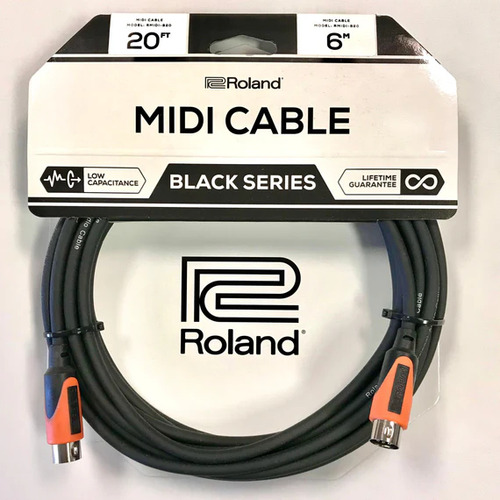 Cable Midi Roland Serie Black 4.5 Mts Rmidib15