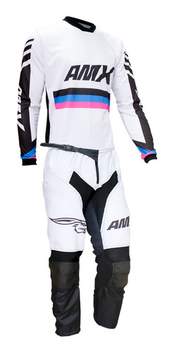 Conjunto Roupa Amx Cross One Trilha Motocross Reforçado