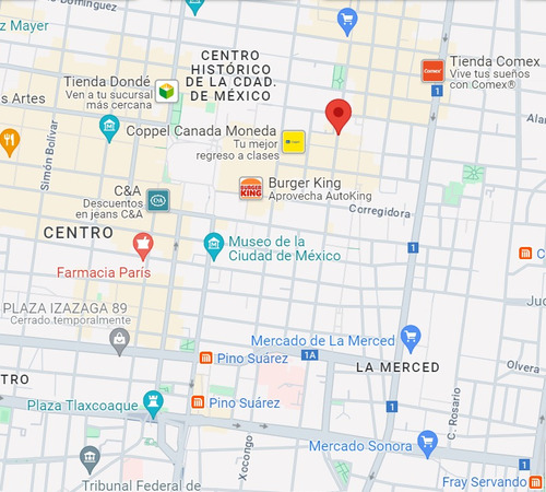 Oportunidad Venta Local Comercial Sobre Jesus Maria, Col. Centro, Cdmx, A Dos Calles Del Templo Mayor, Ubicaciòn, Alto Flujo De Personas, Afr06