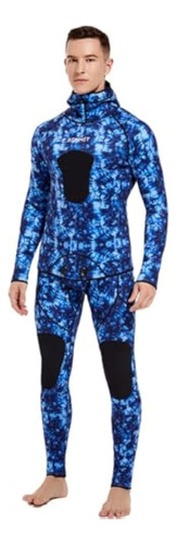 Split Diving Suit Jacket And Pants Set, Long Sleeve Wetsuit,