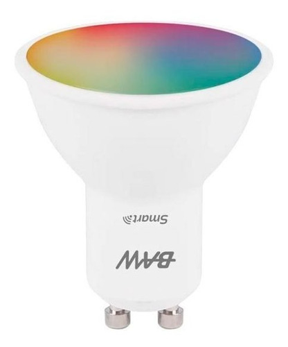 Dicroica Led Smart Foco Rgb Multicolor 7w Wifi Bluetooth