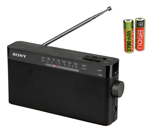 Radio Sony Compacta Bolsillo Am/fm + Pilas Recargables