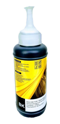 Imagen 7 de 10 de Pack 4 Pzs Tinta Universal Para Todas Las Impresoras