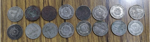Lote De 16 Monedas Uruguay 1 Centèsimo Años 1909-1924-1936