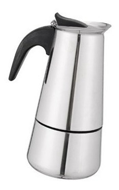 Imagen 2 de 3 de Cafetera De Acero Inoxidable Greca Primula Express 9 Tazas