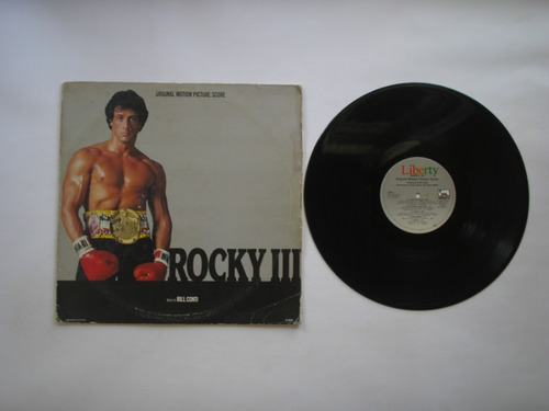  Lp Vinilo Rocky 3 Banda Original Pelicula Printed Usa 1982