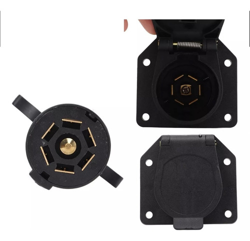Kit Conectores De Freno Para Remolque 7 Hilos Con Cuchillas