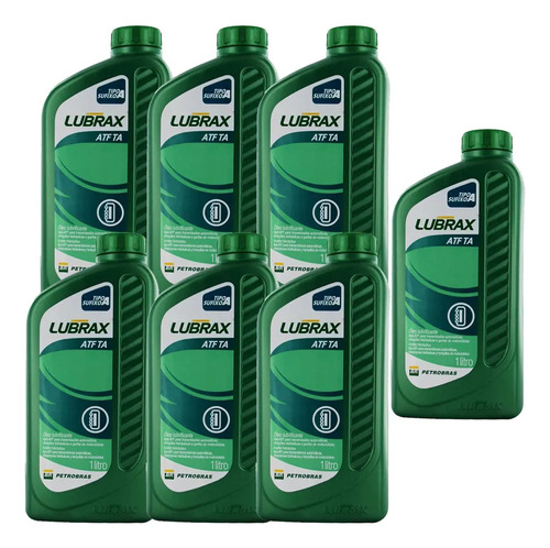 Kit 7l Óleo Lubricante Lubrax Atf Fluido Direção Hidráulica