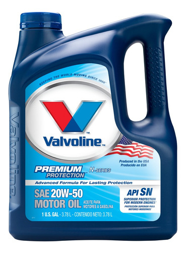 Aceite Valvoline Premium Protection 20w50 4l