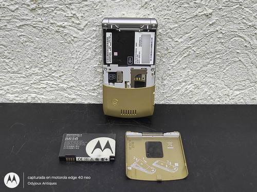 Motorola Razr V3i Dorado X Cingular Retro Abatible At&t Dorado (Usado)