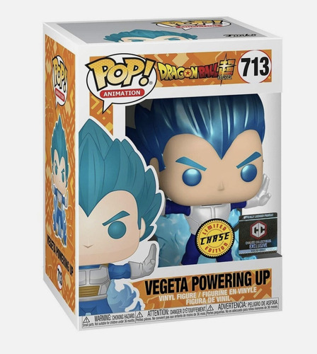 Funko Pop! Dragon Ball Vegeta Powering Up Chase Edition #713