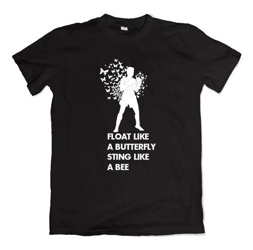 Remera Muhammad Ali Float Like A Butterfly Box The Greatest