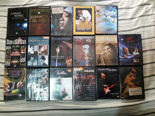 Dvd Originales Musicales!! Lote!!