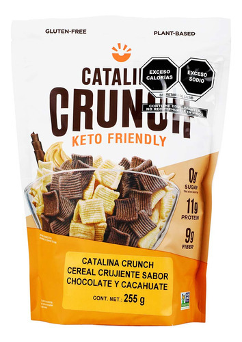 Cereal Catalina Crunch Mani Choc 255g