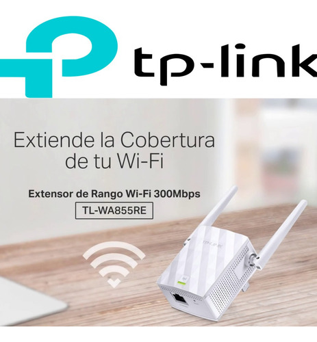 Repetidor Wifi Wireless N Extensor Tp-link Tl-wa855re 300mbp