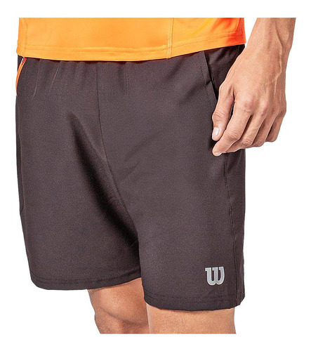 Short Wilson Negro Para Hombre