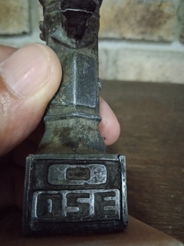 Antigua Bomba De Agua Ose Metal Y Mármol Miniatura (Usado)
