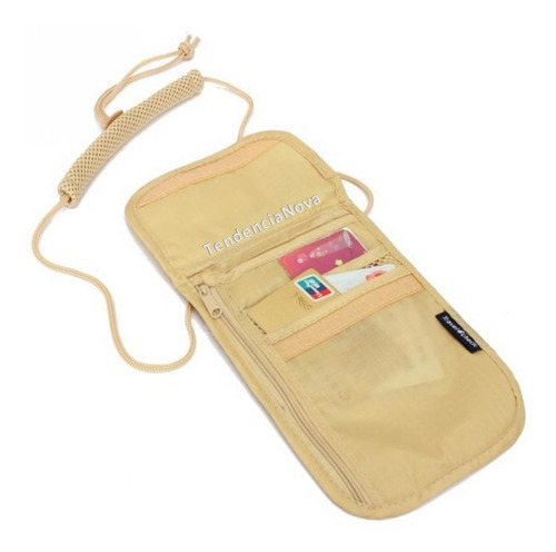 Imagen 5 de 6 de Canguro/bolso De Seguridad Para Viajes - Cuello