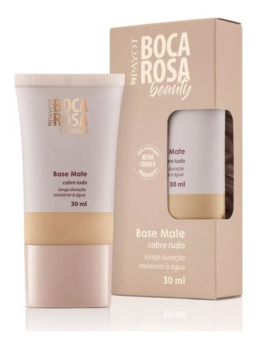 Imagem 1 de 4 de Base Líquida Matte Hd Boca Rosa - 5 Adriana