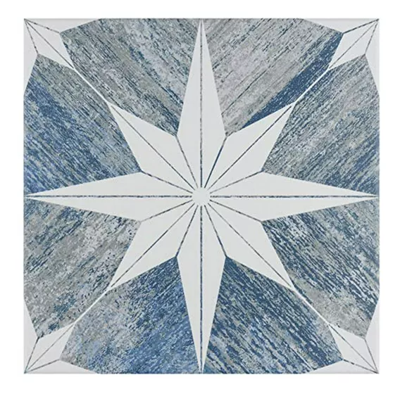  Porcelanato Merola Tile Cassis Stella Blue 9-3/4  X 9-3/4  P
