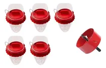 Comprar Y Comederos Automático Para Pollos Gallo Codorniz Aves 5 Pcs