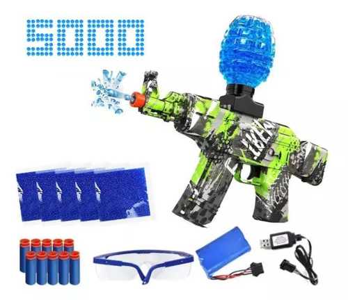 Mp5/ak47/m416 elétrica gel blaster arma arma de brinquedo armas