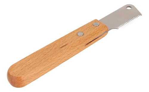 Cuchillo Para Pelar Perros Con Mango De Madera Para Eliminar