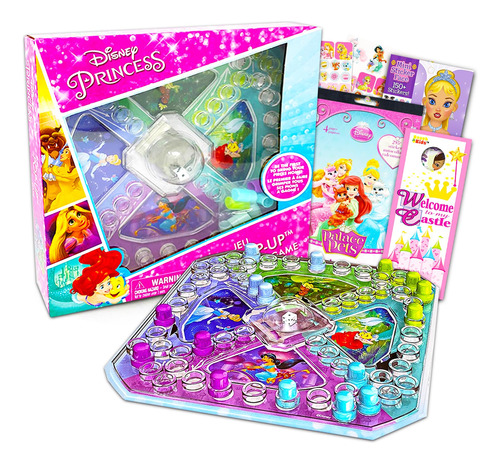 Princess Pop Up Game ~ Paquete De 3 Piezas Con Juego De Mes.