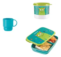 Comprar Set Taza+poeme+portavianda Monstruito Tupperware® Libre Bpa