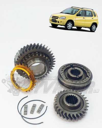 Imagen 1 de 7 de Kit Piñon 5ta Suzuki Baleno/ignis Hasta El 2006 2411464g02