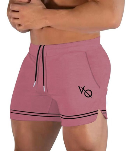 Gym Short Deportivo Corte Pegado Elástico Vanquish V Q 2344s