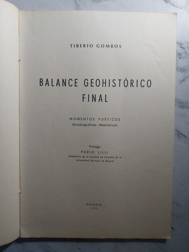 Balance Geohistorico Final. Tiberio Gombos. Ian 208