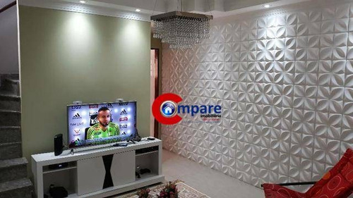 Imagem 2 de 7 de Sobrado Com 2 Dormitórios À Venda, 125 M² Por R$ 600.000,00 - Cocaia - Guarulhos/sp - So2010