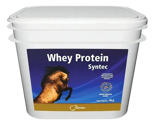 Whey Protein 4kg Equinos Suplemento Alimentar Syntec