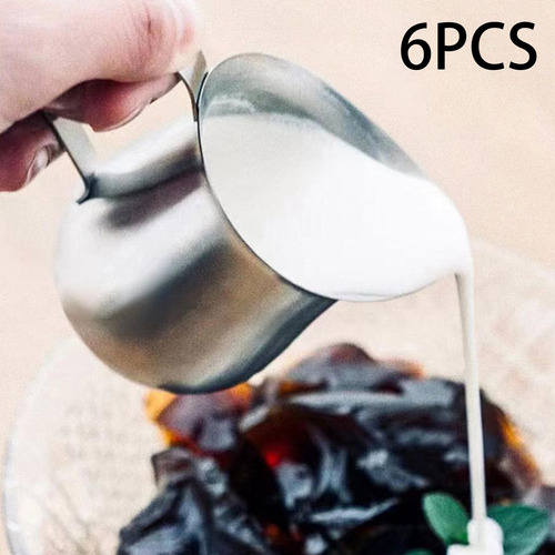 6pcs Creamer Lanzador Crema Dispenser Expresso Tazas 90 Ml