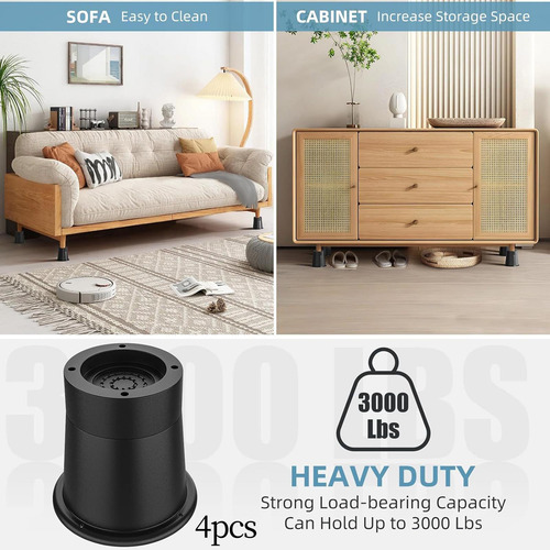Almohadillas Antivibración Para Lavadora, Base Para Pies,