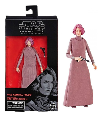 Vice Admiral Holdo Figura De Acción - Star Wars Black Series