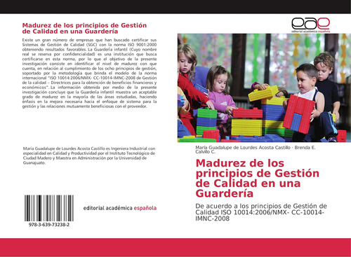 Libro: Madurez Principios Gestión Calidad Un